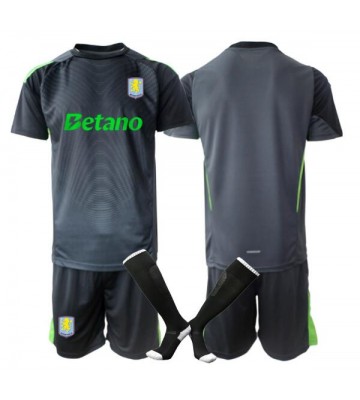 Aston Villa Torwart Replik Heimtrikot Kinder 2025-26 Kurzarm (+ Kurze Hosen)
